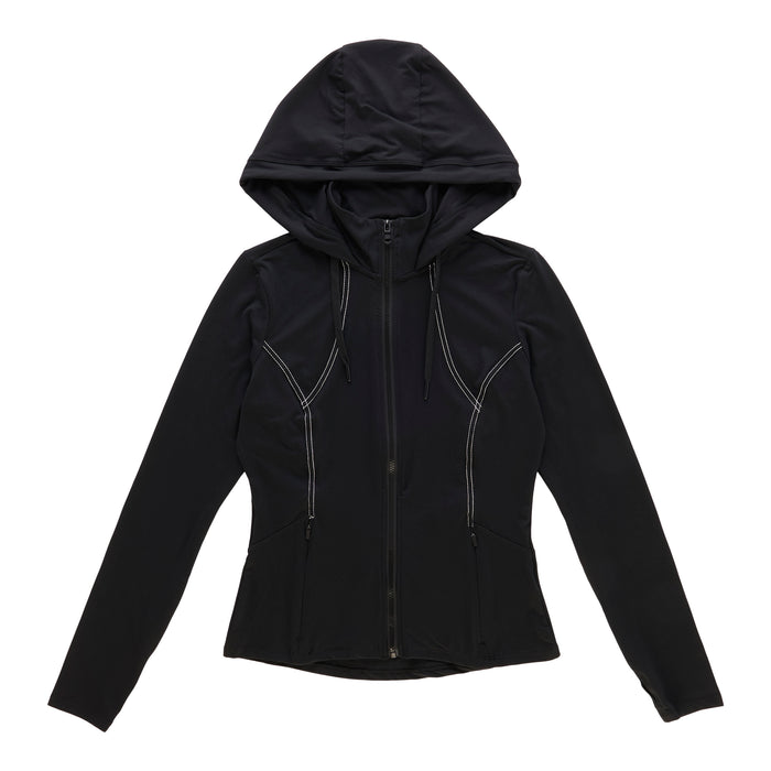 Veste de yoga à capuchon ACX Active pour femmes