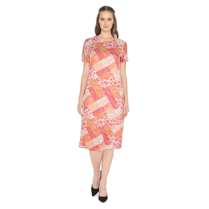 Women's Floral Short Sleeve Dress, Assorted