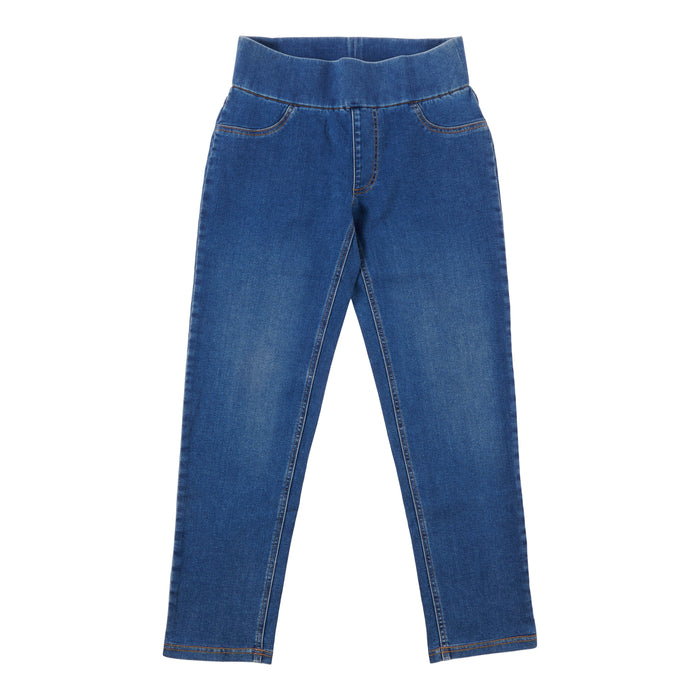 Classic Editions Women's Autumn Breeze Petite Stretch Denim Pants