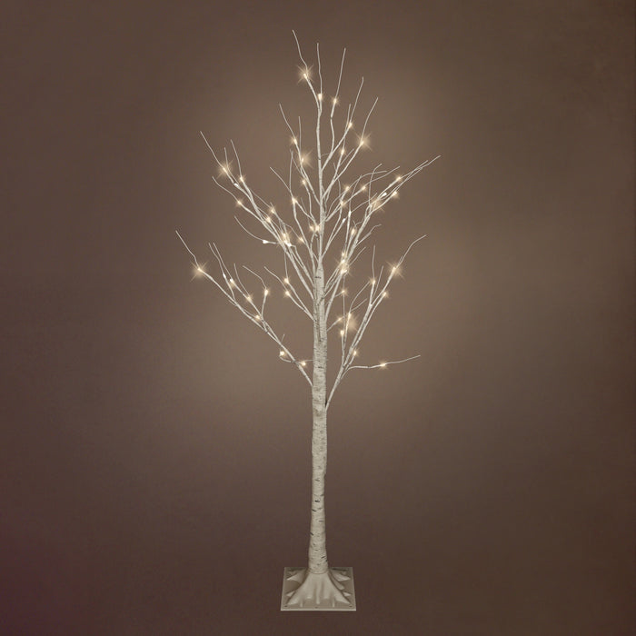 Pre-Lit LED Birch Tree, 4-ft.