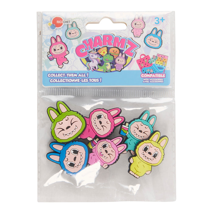 Kids' Babalu Shoe Charms, 6-Pack, Assorted