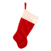 Bas de Noël pelucheux, 18 po