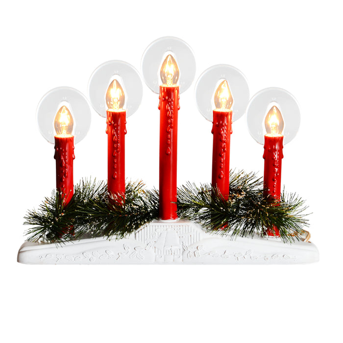 Candélabre à 5 ampoules – 9,3 po