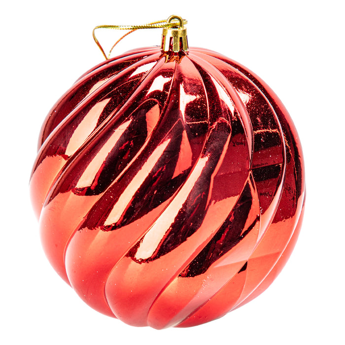 Holiday Shatterproof Baubles, Assorted, 5-in.