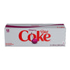 Coke Diète Cola à Saveur de Cerise, emb. de 12, 355 ml