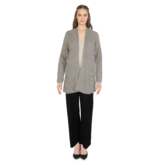Classic Editions Women's Cardigan with Front Pockets