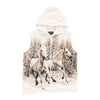 Veste en sherpa à motif d'animal Classic Editions pour femmes