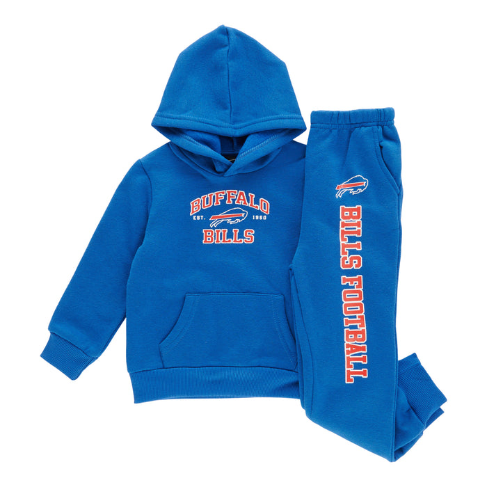 Ensemble en molleton Buffalo Bills sous licence (NFL) unisexe pour bébés, 2 pièces, 6-24 mois