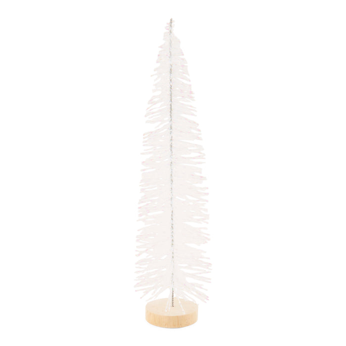 Sapin de Noël irisé – 3,5 x 3,5 x 12 po