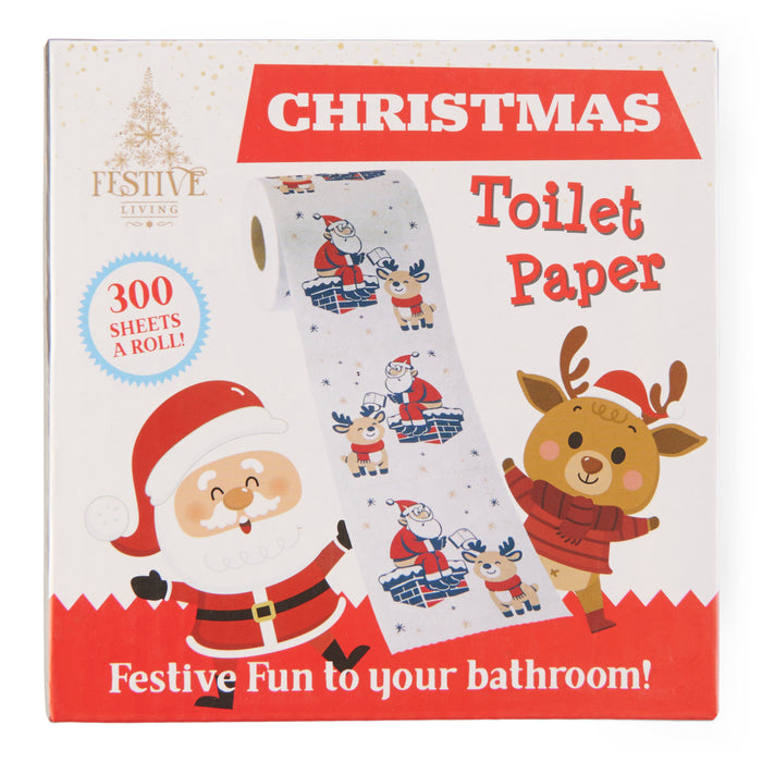 Holiday Toilet Paper, English