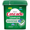 Cascade Complete Dishwasher Pods, Fresh Scent, 80-Pack