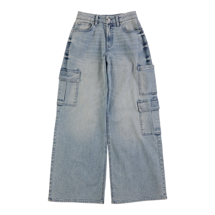 mySTYLE Women's Harvest Cargo Denim Pants