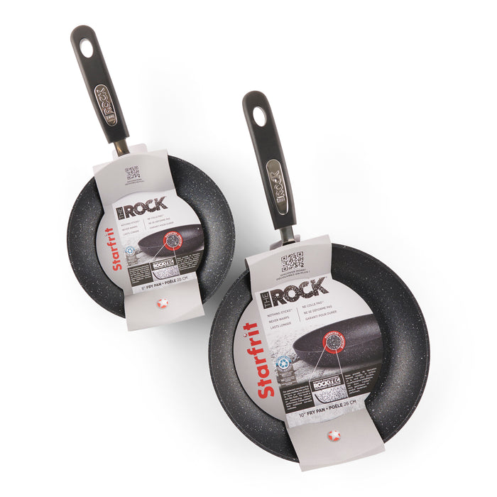 Starfrit The Rock Classic Frying Pan Set, 2 Piece