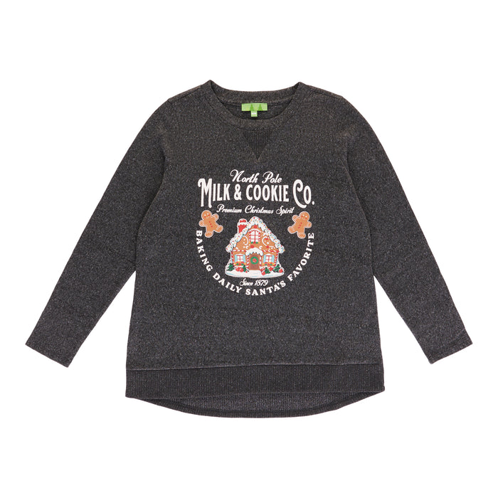 Comfy Cozy Women's Long Sleeve Sparkle Top