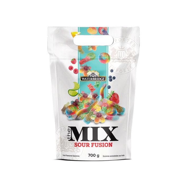 Bonbons surets The Mix Fruity Fusion Sour Waterbridge, 700 g
