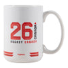 Tasse à motif de hockey Équipe Canada, 15 oz