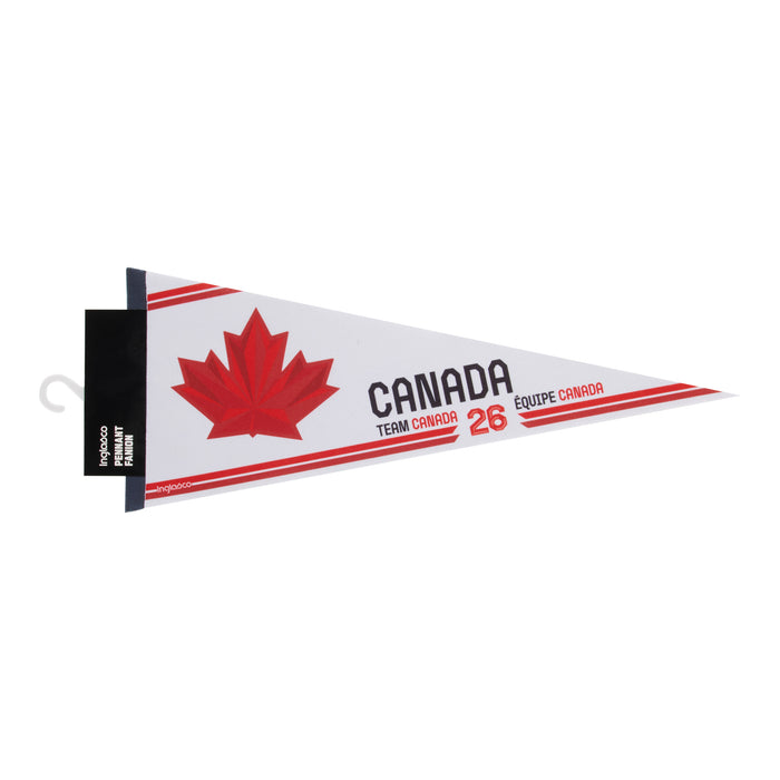 Team Canada Hockey Pennant, 12-in x 30-in.