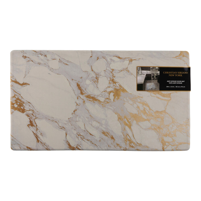 Tapis de cuisine Cook 'N' Comfort Christian Siriano, doré, 24 po x 59 po