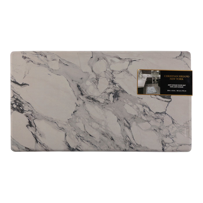 Tapis de cuisine Cook 'N' Comfort Christian Siriano, gris, 24 po x 59 po