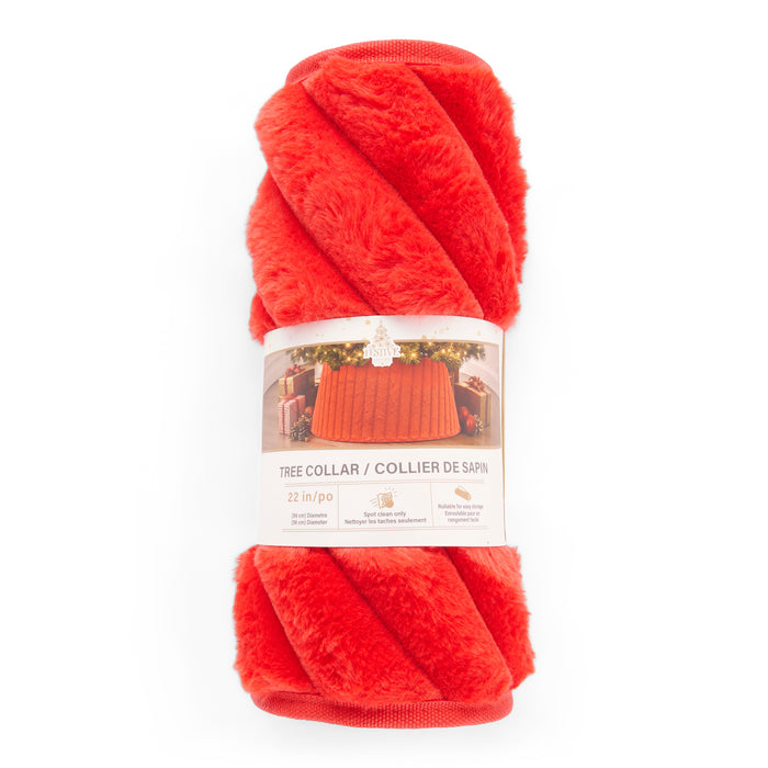 Fluffy Tree Collar, 9-in x 3.9-in.