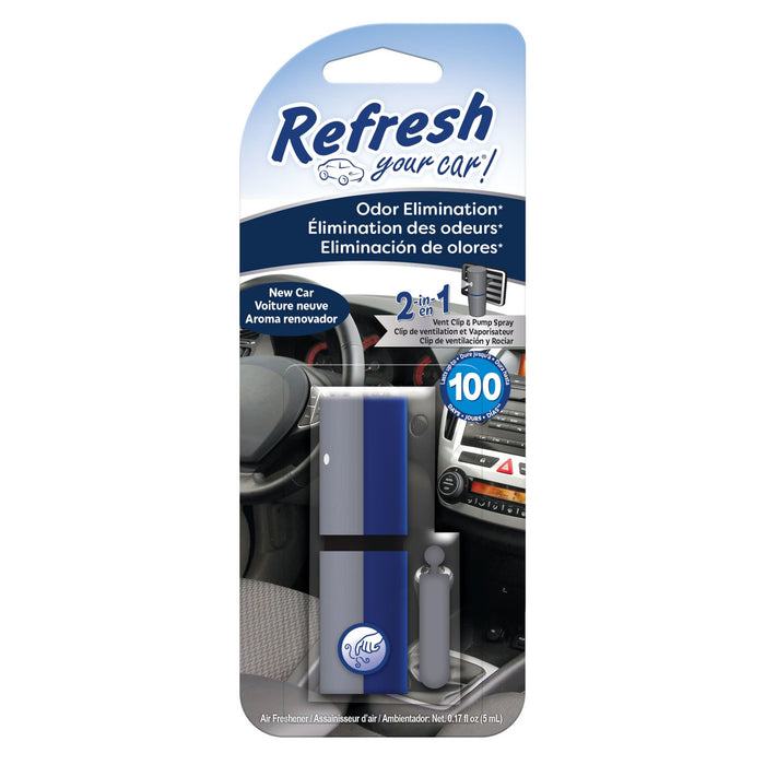 Vaporisateur pour bouche d'aération de voiture 2-en-1 Refresh