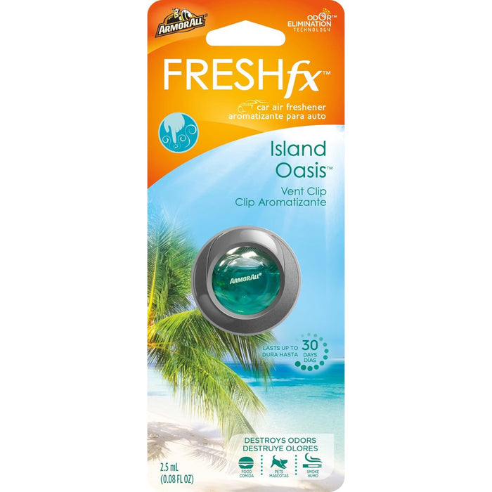 Armor All Fresh FX Island Oasis Vent Clip Car Air Freshener