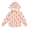 Comfy Cozy Toddler Girls' Velour Hooded Top