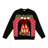 Comfy Cozy Men's Novelty Crew Neck Sweater
