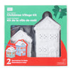 Paint Your Own Christmas Village Kit, 6 Piece