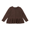lily morgan Women's Plus Button Front Knit Top