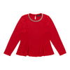 lily morgan Women's Rhinestone Sweater
