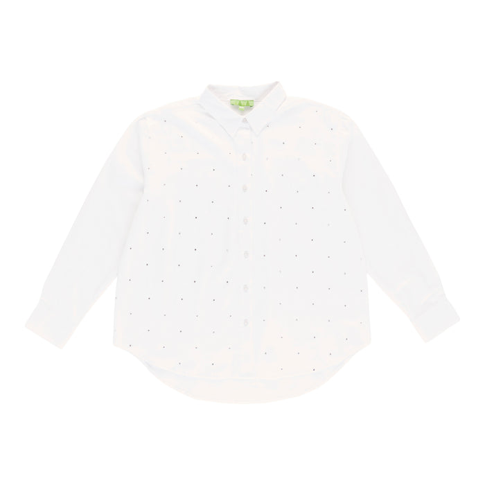 Chemise ornée de pierres du Rhin Noël douillet pour femmes