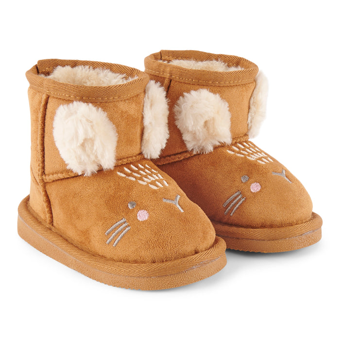 MONKEY BARS Toddler Girls' Lined 3D Yuggy Boots