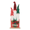 Holiday Gnome Sign, English, 8-in x 2-in x 9-in.