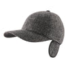 Casquette en tweed à rabats pour hommes