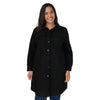 mySTYLE Women's Plus Neutral Zone Long Boucle Jacket