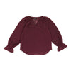 lily morgan Women's Studded Long Sleeve Blouse
