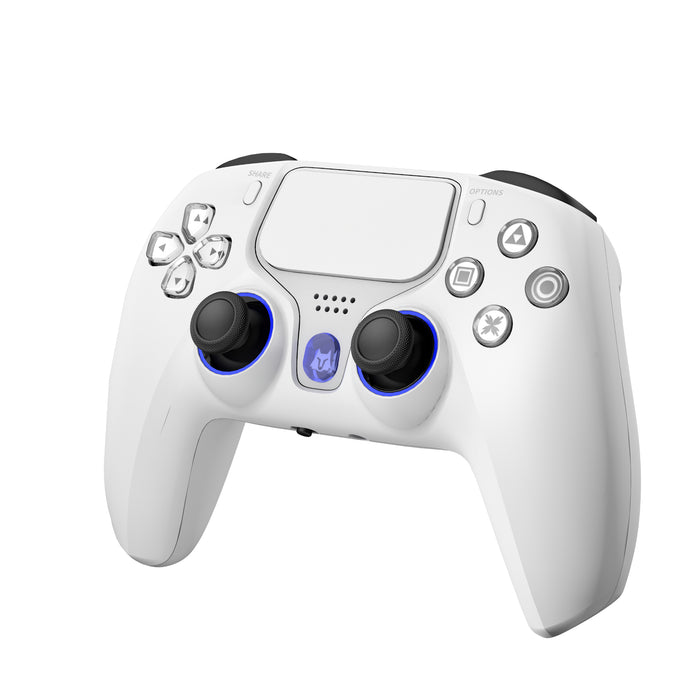 Manette sans fil de PS4, blanc