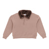 Haut en molleton avec bordure en similifourrure mySTYLE pour femmes