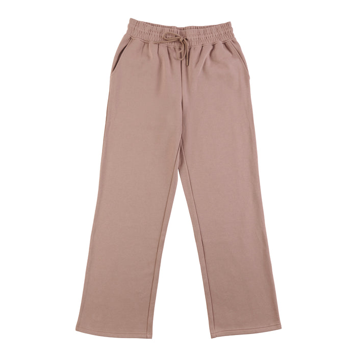 mySTYLE Women's Straight Fleece Pull-On Pants