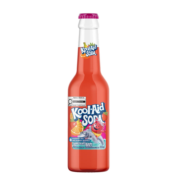 Kool-Aid Soda Sharkleberry, 355 ml
