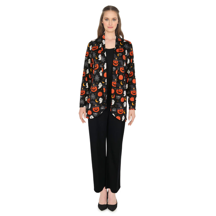Cardigan à thématique d'Halloween pour femmes