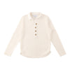 mySTYLE Women’s Brushed Thermal Collared Top