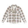 Women's Plaid Button-Up Shirt, Assorted