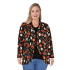 Women's Plus Halloween Cardigan