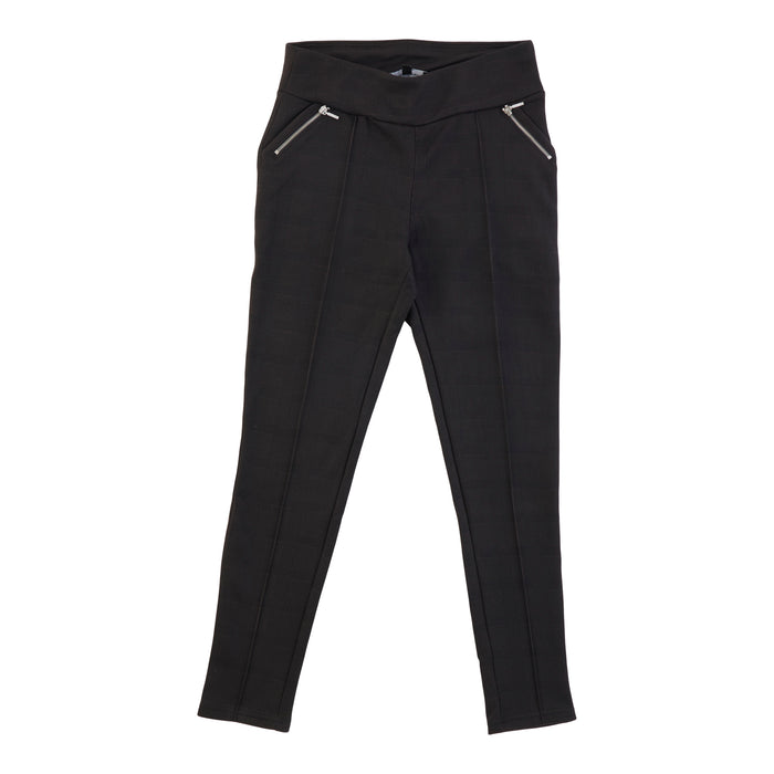 Pantalon imprimé en tricot d'aspect néoprène lily morgan pour femmes