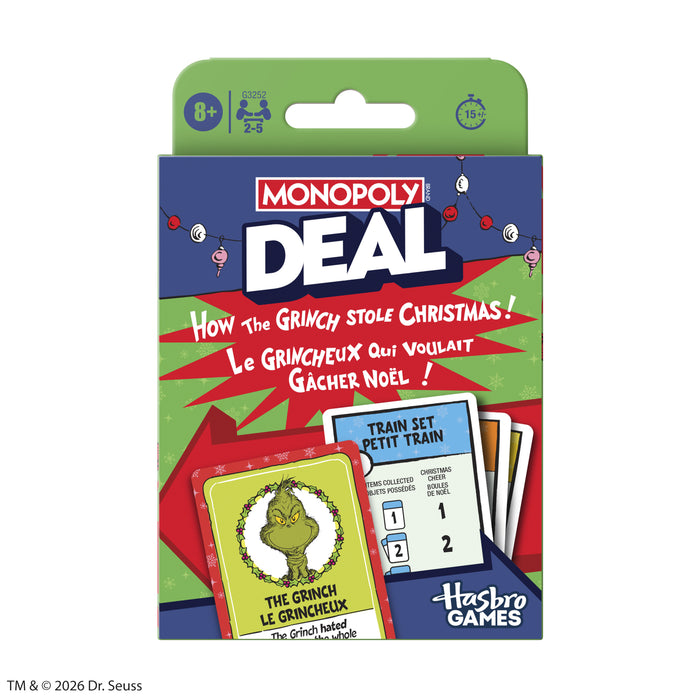 Monopoly Deal: How The Grinch Stole Christmas
