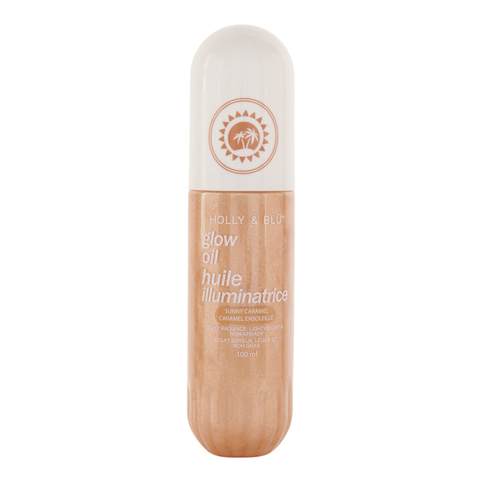 Holly & Blu Glow Oil, Sunny Caramel, 100 ml