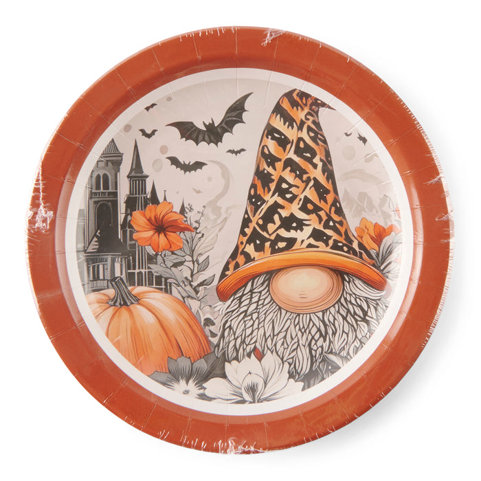 7-in Fall Paper Plates, 12-Pack, Assorted
