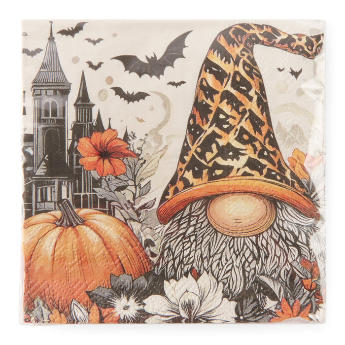 Fall Themed Beverage Napkins, 20-Pack, Assorted
